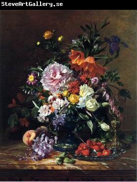 unknow artist Floral, beautiful classical still life of flowers.114